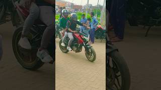 Kya kiya Pulsar Ns 200 sound reaction petrol pump automobile trending bike rider shortsfeed sh [upl. by Ashok]