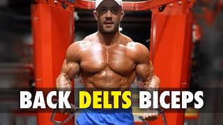 Back • Biceps • Delts  New Workouts feat garrottcoelho [upl. by Elyrad964]