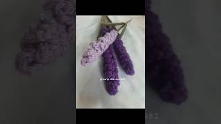 CROCHET LAVENDER flower Lavender flowershortsvideodiy crochetprojects creativecrochet chrochet [upl. by Sollie]