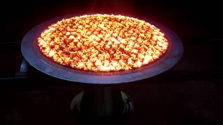 Gas Infrared Burner demo  Grills Heaters Woks [upl. by Aenit538]