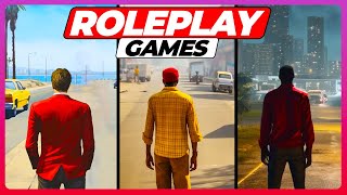 10 MindBlowing ROLEPLAY Games Like GTA For MOBILE  Android amp ios [upl. by Ardnalahs553]