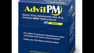 Insomniac Review Advil PM [upl. by Anitel]