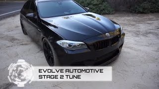 700 BHP BMW F10 M5 Evolve Stage 2 Review  Warp Speed Luxury [upl. by Neelear]