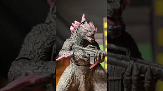 Godzilla afraid of Mariah Carey actionfigures monsterverse monsterfilm [upl. by Mcmahon]