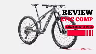 Review Specialized Epic 8 comp 2025  Nuevo SRAM eagle Transmission 1000 [upl. by Inahpit989]