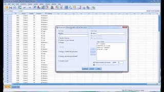 Recoding into Different Variables in SPSS [upl. by Ayhtin583]