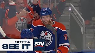 Gotta See It Connor McDavid Shows Off Sweet Moves to Bury Goal [upl. by Tsai]