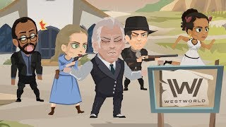 The Story of Westworld in 3 Minutes [upl. by Oidgime108]