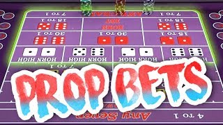 How To PLAY amp CALCULATE Prop Bets In Craps  Craps Basics [upl. by Clayberg]