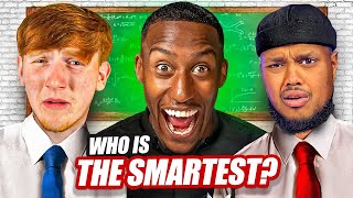 WHO IS THE SMARTEST FT CHUNKZ amp ANGRY GINGE [upl. by Aicirpac]