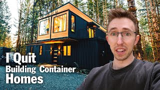 5 Problems with Shipping Container Homes [upl. by Ahsilrae]