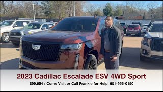 2023 Cadillac Escalade ESV for Sale [upl. by Deyas]