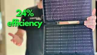 Nurzviy 30W Portable Solar Power Charger Review [upl. by Monetta]