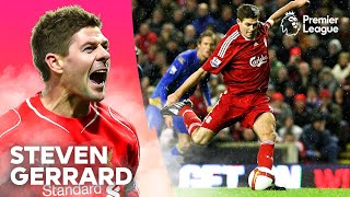 5 minutes of Steven Gerrard being the ultimate midfielder  Liverpool  Premier League [upl. by Neelac]