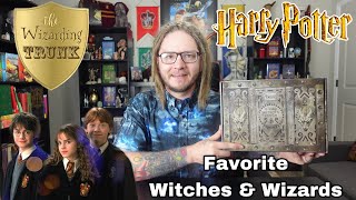 The Wizarding Trunk  Favorite Witches amp Wizards Quarterly Box  Harry Potter Unboxing [upl. by Ahsikat]