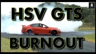 🚙💨 HSV COMMODORE BURNOUT  VE GTS 07 👿 [upl. by Wolcott]