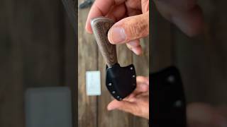 Epic New EDC Fixed Blade From Uinta Knife Co shorts [upl. by Akered]