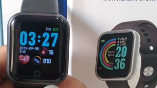 Smart Bracelet How to set Time  Charging  Fitness Track unboxing ampQuick setting to smartphone [upl. by Rad]