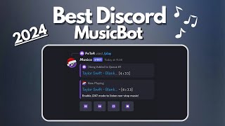 Best Discord Music Bot  2024 Setup Guide  Supports multiple Sources [upl. by Persson]