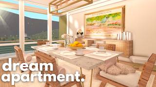 Building My DREAM Apartment in Bloxburg [upl. by Charmian]