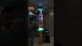 Futuristic Hologram Fan Creates Life in Stunning Light Show shorts [upl. by Nodyl725]