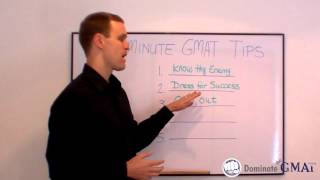 LastMinute GMAT Advice  5 Tips for a TestDay Edge [upl. by Alimac]