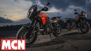 2017 KTM 1290 Super Adventure S amp 1090 Adventure  First Rides  Motorcyclenewscom [upl. by Pelligrini]