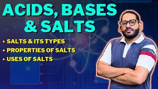 Acid Base amp Salts  Salts amp Its Types  Preparation of Salts  Uses of salts  10th Chemistry [upl. by Woermer]