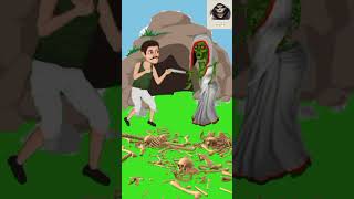 chudail wala cartoon shorts chudailkikahaniyancartoon horrorstory chudailwalacartoon [upl. by Atihcnoc]