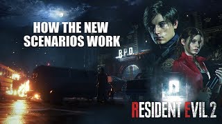 Resident Evil 2 Remake  New Info on Different Scenarios amp How they workREDACTED  CenterStrain01 [upl. by Benedicto]