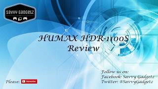 Humax HDR1100S Review [upl. by Anitserp]