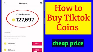 How to Buy Tiktok Coins  tiktok free coins [upl. by Rases372]