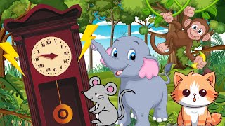 Hickory Dickory Dock  Nursery Rhymes  Kids Songs  baby Songs [upl. by Rubinstein]