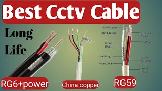 Cctv cable  Types of cctv camera cables  cctv wiring  Best Cable paktechnologies [upl. by Roger]