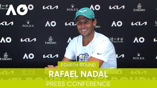 Rafael Nadal Press Conference 4R  Australian Open 2022 [upl. by Irtimid]