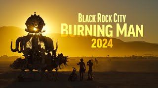 Burning Man 2024  The Playa  4K [upl. by Gunter]