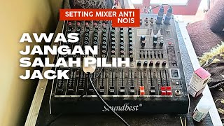 Cara Setting Mixer agar suara jernih [upl. by Eilssel367]