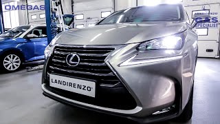 Montaż LPG Lexus NX300H 25 197KM 145kW Landirenzo Omegas [upl. by Graner204]