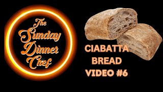 Master the Art of Baking Ciabatta Bread with This Simple Recipe from The Sunday Dinner Chef [upl. by Sela]