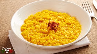 The Easy Way to Master Risotto alla Milanese Recipe in 30 Minutes 👨‍🍳 Italian Recipe [upl. by Liberati]