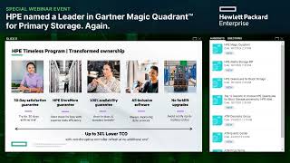 HPE Named a Leader in Gartner Magic Quadrant™ for Primary Storage Again [upl. by Iz]