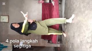 GERAK POLA LANGKAH DALAM PENCAK SILAT💪🏻 [upl. by Namref284]