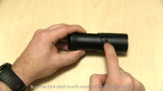 Nitecore EA4 Pioneer LED Flashlight Quick Review [upl. by Lynda]