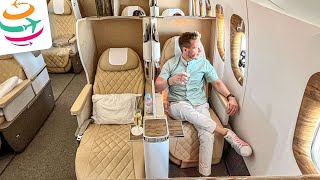 Neu amp anders Emirates Business Class 777200LR  YourTravelTV [upl. by Naneek]