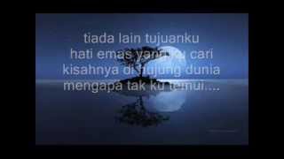 Hati Emas lirik M NASIR amp KEMBARA [upl. by Ham]