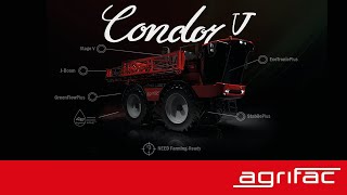 Agrifac Condor V self propelled crop sprayer [upl. by Wilie]