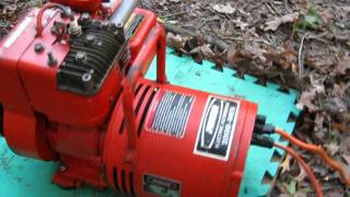 Pincor generator 2000 watt 15 amp 120 volt electric alternator 5hp Briggs amp Stratton powered [upl. by Atenik]