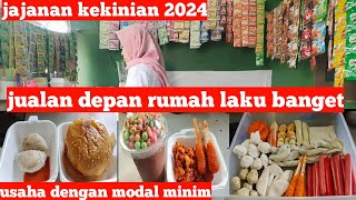 USAHA YANG MENJANJIKAN DITERAS RUMAH LARISNYA KEBANGETAN  IDE JAJANAN UNIK 2024 [upl. by Anitsirhcairam746]