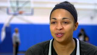 WNBA Rookie Diary Kiah Stokes [upl. by Ertha]