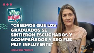 “Creemos que los graduados se sintieron escuchados y acompañados y eso fue muy influyente” [upl. by Feinstein]